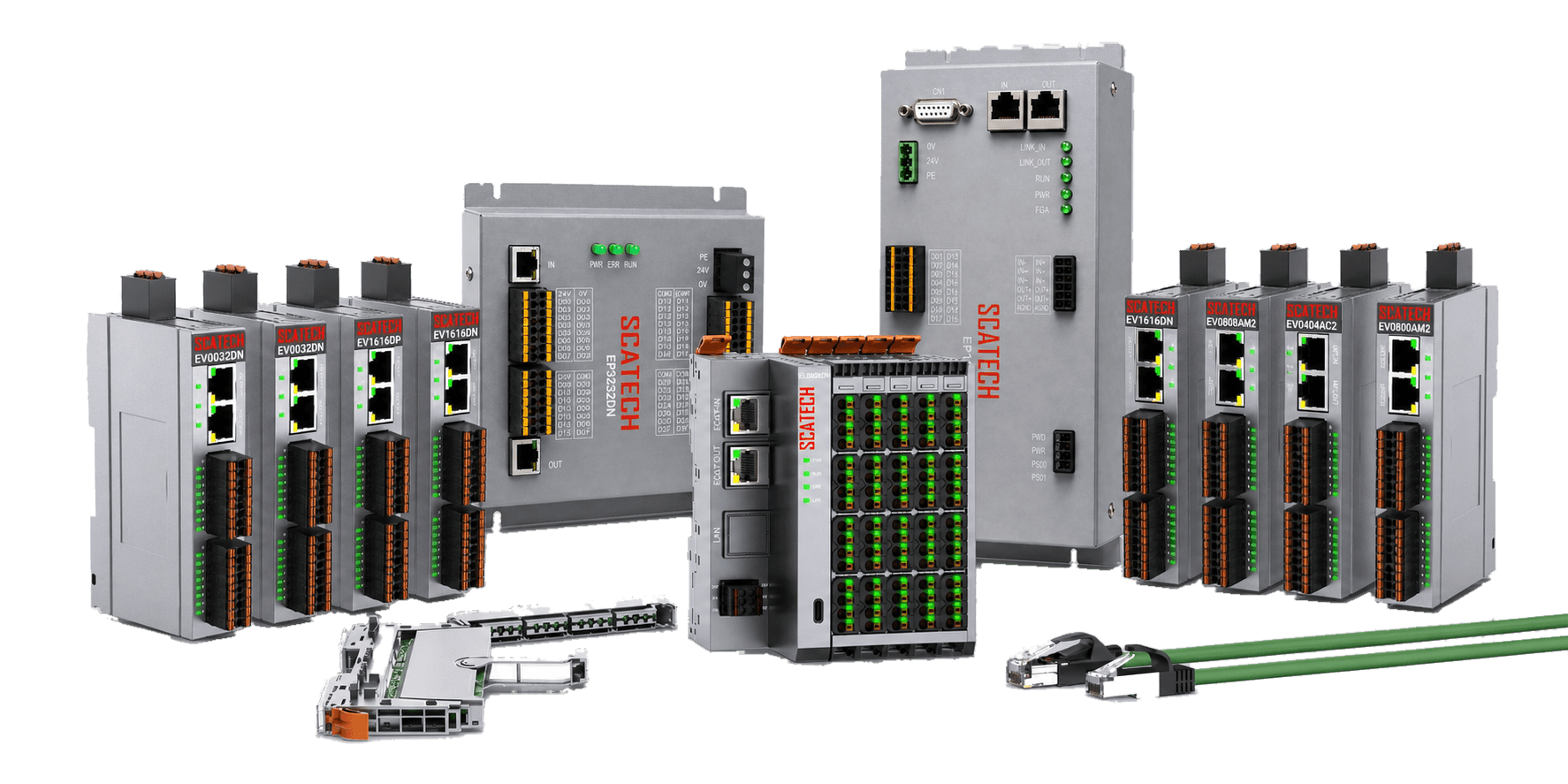 SCATECH EtherCAT IO 模块与工业控制产品